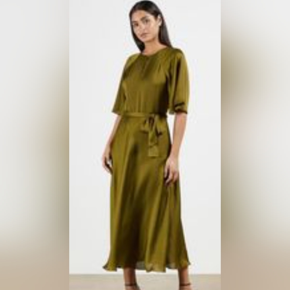 Ted Baker Olive Green Dress